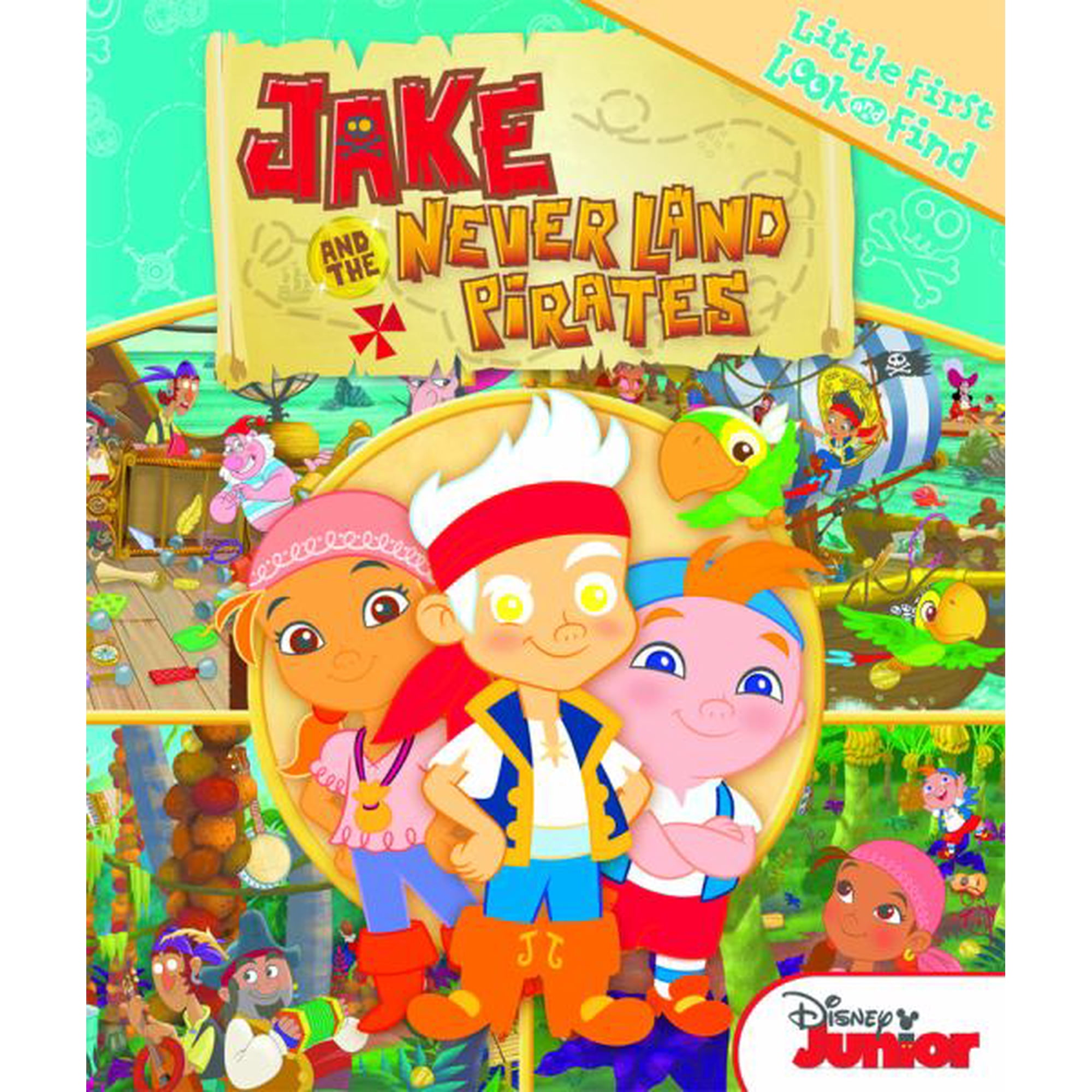 Jake and the Never Land Pirates (Little First Look and Find) Disney Junior
