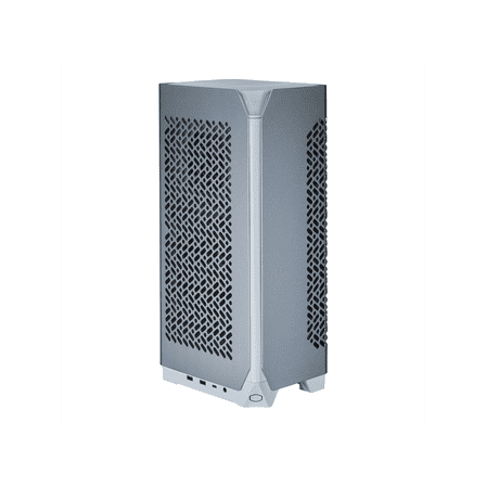 Cooler Master NCORE 100 Air White ITX  Small Form Tower Case, 3 Slot GPU, Horizontal Mount GPU, GPUs up to 356mm, Compatible RX 7900 XTX|RTX 4090| 4080 Super, Anodized Aluminum, USB Type C