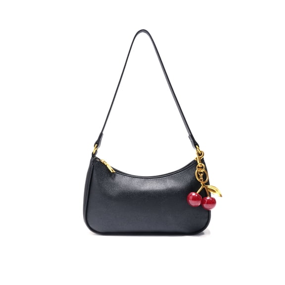 Sunyuer Shoulder Bag for Women Cute Underarm Cherry Purse Retro Clutch Hobo Handbag Small Crossbody Bags