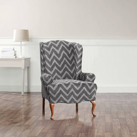 Upc 047293446870 Sure Fit Stretch Plush Chevron Furniture Cover