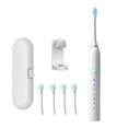 thumbnail image 2 of Teissuly 4 Brush Heads, 6 Gears With Bracket And Travel Case, USB Charging Model Electric Toothbrush, Fully Automatic Charging Sound Wave Soft Bristle Brush Teissuly WER202312131957, 2 of 7