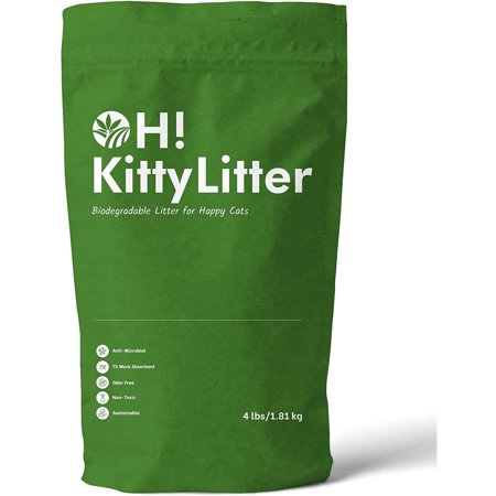 UPC: 0860003276808 | Oley Hemp Cat Litter – All Natural Clay Alternative Litter  4 Pound Bag