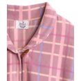 thumbnail image 2 of Silverts 302901401 Women Bed Jacket Cape & Bed Fleece Shawl for Hospitals, Pink Plaid - One Size, 2 of 2