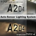 thumbnail image 4 of Solar Lighted House Numbers | 9 Inch Waterproof LED Address Signs for Outside with Night Visibility, 4 of 15