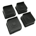 thumbnail image 1 of 4 Pcs Rehausseurs de Lit, Rehausseur de Meubles en Forme de L, Rehausseur de Pieds de Chaise, Blocs de Support, pour Bureau, Armoire, Canapé, Tables, 1 of 8