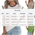 thumbnail image 3 of ShiShine Women's Casual Slim Fit O-Neck Sleeveless Pullover Sweater Top Color Block Striped with Pocket Knitted Vest, 3 of 8
