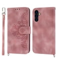 thumbnail image 2 of Nalacover Case for Samsung A34 5G, PU Leather Wallet Phone Crossbody Flip Case with Credit Card Holder and Shoulder Wrist Strap Magnetic Stand Shockproof Cover for Samsung Galaxy A34 5G, Pink, 2 of 16