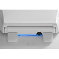 thumbnail image 3 of Kohler K-75792-96 Reveal Nightlight Q3 Quick-Close Elongated Toilet Seat - Biscuit, 3 of 7