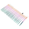 thumbnail image 4 of Cepillos de Maquillaje, Rubor de Polvo Facial Facial Premium para Sombra de Ojos para delineador de ojos para mezclar para cejas, 4 of 7