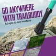 thumbnail image 6 of TrailBuddy Walking Stick Tips - Pack of 6 Replacement Rubber Cane Tips Fit Most Trekking & Hiking Poles w/Shock Absorption, Grip & Traction Protectors - 11mm Diameter, 6 of 9