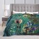 thumbnail image 4 of Mantas de felpa de Scooby Doo para viajes, dormitorio, sala de estar, sofá, oficina, 4 of 8