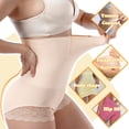 thumbnail image 2 of GOLD CARP Shapewear Women Tummy Control Body Shaper Panties High Waist Seamless Underpant Butt Lifter Underwear Lace Shaping Brief Smooth Sculpting Knickers Beige Lace 3XL(US 12-16), 2 of 6