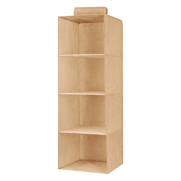 Bolsa colgante para guardar ropa en el dormitorio Bolsa colgante lavable y plegable para guardar ropa Organizador de armario para el hogar