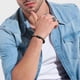 thumbnail image 2 of 2026 Cross Bracelet for Men - Mens Initial Bracelet Tigers Eye Bracelet Black Onyx Natural Stone Beads Beaded Bracelet Christian Bracelet Birthday Fat, 2 of 5
