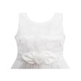 thumbnail image 4 of Girls Dress Shinning Sequins Tulle Layers Party Pageant White 6, 4 of 4