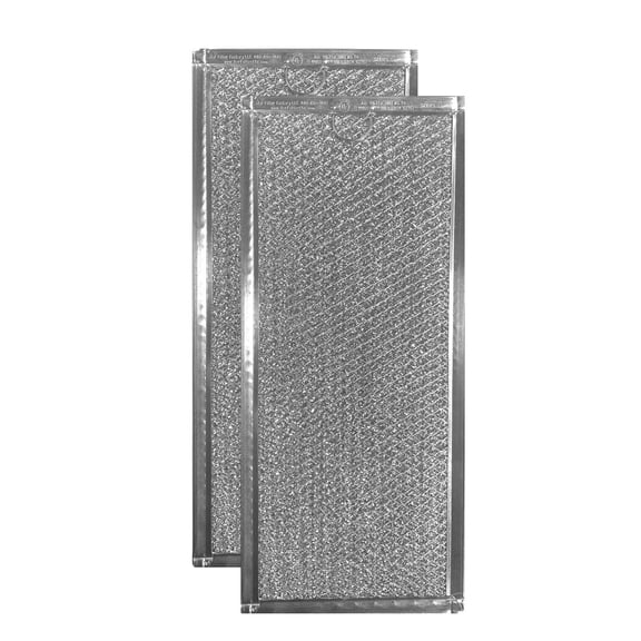 Air Filter Factory Replacement for 8169758 Whirlpool Microwave Oven Aluminum Grease Filters 2-Pack