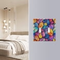 thumbnail image 4 of Yayeee Toggle Light Switch Wall Plate 2-Gang 4.56"x4.48" Decorative Outlet Cover, Colorful Leaves, 4 of 7