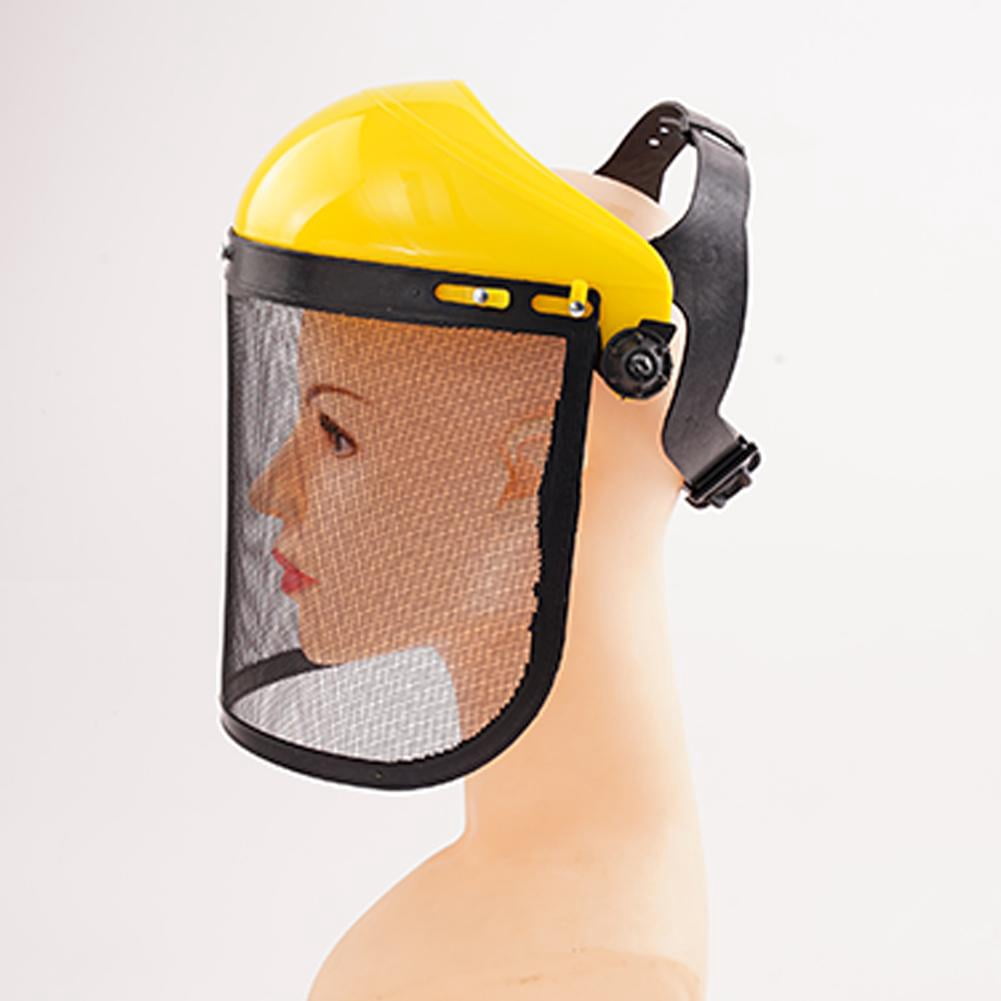 Garden Safety Mask Mesh Visior Face Protection Cutting Grass Mesh Visor Lot D8