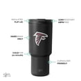 thumbnail image 2 of Vaso sencillo y moderno de acero inoxidable de los Atlanta Falcons de la NFL, 900 ml, 2 of 4