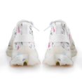 thumbnail image 6 of Pink Love Heart LOVE Walking Shoes for Men Woman Lightweight Tennis Fashion Elastic Sports Shoes Cushion Basketball Shoes, 6 of 7