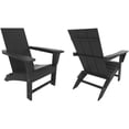 thumbnail image 4 of Palms Modern Folding Poly Adirondack Chair (Set of 2), 4 of 8