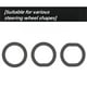 thumbnail image 4 of Thin Ice Feel Car Silicone Leather Steering Thin Ice Feel Car Silicone Leather Steering Wheel Cover Volante redondo en forma de D, 4 of 4