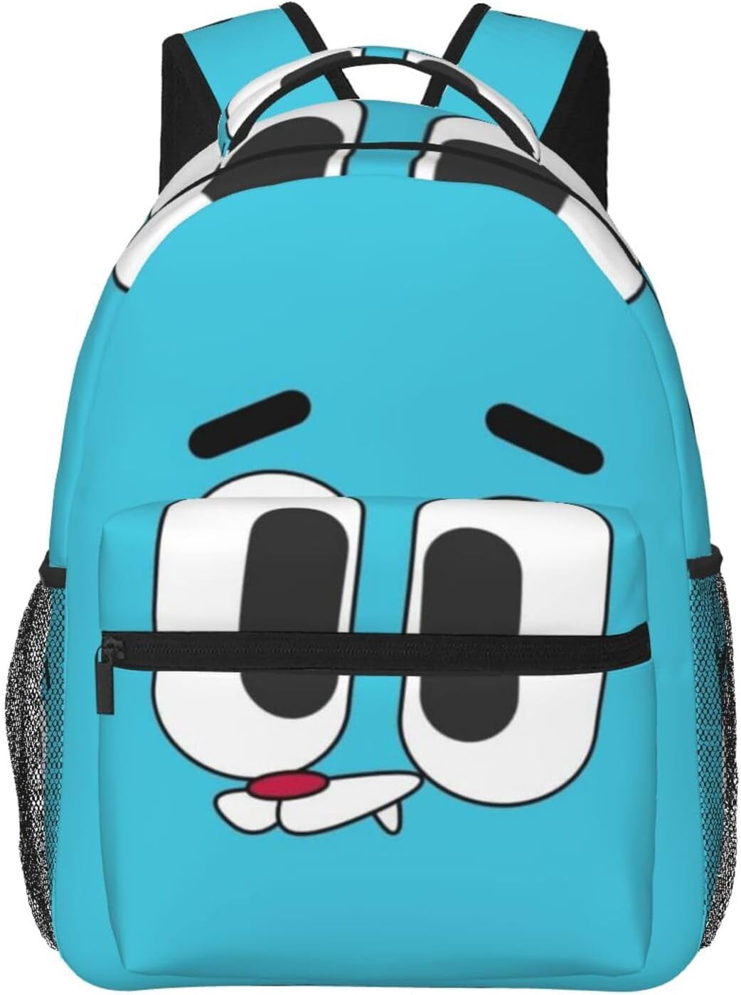 Kawaii Backpack - Cute Cartoon 3D Jump Style 2D Drawing Anime Bookbag For School - View #7
