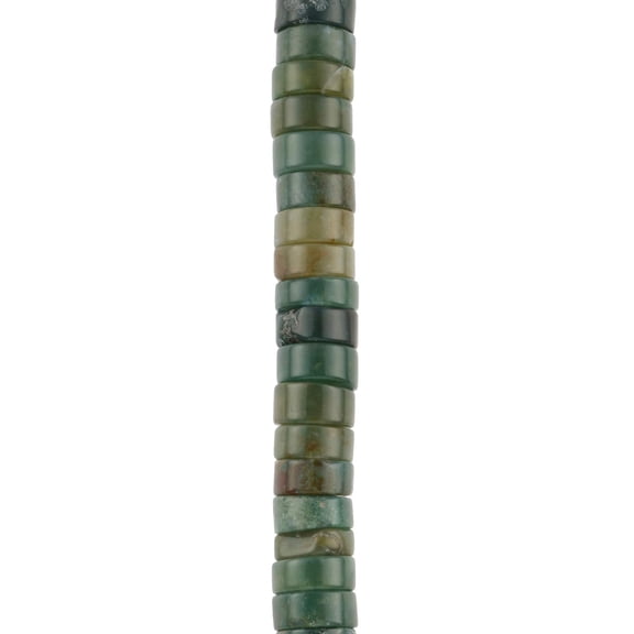 Bead Landing Fancy Jasper Heishi Beads, 12 Pack