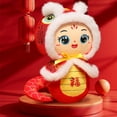 thumbnail image 4 of DAMAI Chinese New Year Snake Plush Animal Toys 2025 Lucky Snake Stuffed Plush Animals Mascot Snake Toys Chinese Zodiac Animals Snake Doll for New Year Home Car Decoration, 4 of 8