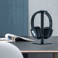 thumbnail image 3 of Sidaley Soporte para auriculares Tienda de oficina en casa Soporte para auriculares Soporte de aleación de aluminio Soporte de escritorio Juegos de teclado y mouse para computadora negro, 3 of 6