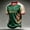 Dark Green, variant on Mexico Soccer Jersey Mexico Jersey Men Mexican Soccer Shirts Mexican Shirts for Men Brown 4xL