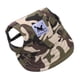 thumbnail image 2 of Sombrero para Perro Yinane Visera Lindo Gorra de Béisbol de Gatito, 2 of 5