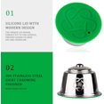 thumbnail image 5 of Quality Drinks With Increased Crema, Stainless Steel Refillable Pods, Compatible With Dolce Gusto, Food Grade Material, Easy Operation, Money Saver, Holds Approximately 10G Of, 5 of 5