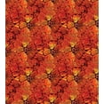 thumbnail image 3 of Batik Duvet Cover Set, Grungy Distressed Nostalgic Victorian Style Flower Petals Romantic Female Retro Design, Decorative 2 Piece Bedding Set with 1 Pillow Shams, Twin Size, Orange, by Ambesonne, 3 of 3