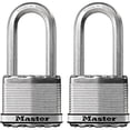 thumbnail image 1 of Master Lock 235292 Cadenas Laminé en Acier Inoxydable de 2,5 Po - Lot de 2, 1 of 1
