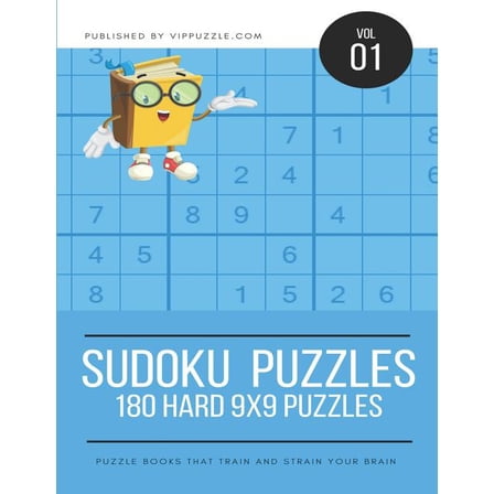 Volume: Sudoku Puzzles - 180 Hard 9x9 Puzzles (Paperback)