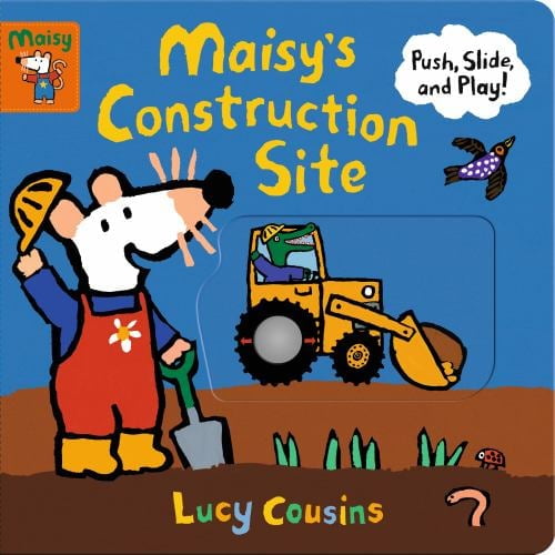 Pre-Owned Maisy's Construction Site: Push, Slide, and Play! (a Maisy the Mouse Interactive Board Book for Toddlers and Kids) (Board book) 1536212946 9781536212945