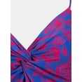 thumbnail image 6 of Cupshe Women's A-ship Dress V-neck Knot Print Maxi Beachwear Dress, Size XS-XL, 6 of 8