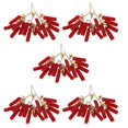 thumbnail image 2 of 15pcs Miniature Chinese New Year Dollhouse Decorations Hanging Pendant Ornaments DIY Hair Clips Accessories for Spring Festival for Kids and Home Deco, 2 of 3