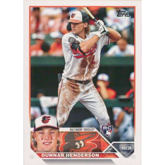 MLB 2023 Topps Series 1 Gunnar Henderson #206 (Rookie)