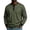 Army Green, variant on Leidass Mens Long Sleeve Contrasting Colors Striped Henley T-Shirt 3 Button V Neck for Men Daily Leisure And Casual Wear Scenario Army Green L