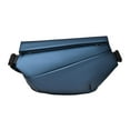 thumbnail image 4 of Hombres Mujeres Paquete de pecho Bolsillos exteriores Organizador Mochila ligera Fanny Pack para Azul Salvador Paquete de pecho cruzado, 4 of 10