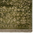 thumbnail image 5 of Rugsotic Carpets Hand Knotted Persian, Oriental Wool Area Rug, Green,Cream, 3'x5', 5 of 5
