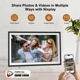 thumbnail image 4 of Apolosign 15.6 Inch WiFi Digital Picture Frame Powered by Nixplay, 32GB Smart 1080p FHD IPS Touchscreen Photo Frame, Auto Rotate, Motion Sensor & App Sharing, 4 of 14