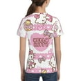 thumbnail image 6 of Hello Kitty T Shirts For Girls Boys, 3d Print Cartoon Graphics T Shirt, Youth Crewneck T-Shirt, Unisex Short Sleeve Top Tees Age 4-16 Years, 6 of 7