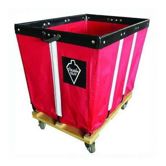 Tough Guy Basket Truck,12 Bu. Cap.,Red,36 In. L 33W312