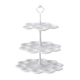 thumbnail image 1 of Soporte desmontable para pasteles, mesa de estilo europeo, para servir pasteles, soporte para contenedores, soportes de exhibición para fiestas de catering, Tipo Muffin blanco Gloria Puesto de pasteles, 1 of 8