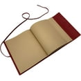 thumbnail image 4 of Large Notebook Journal - Genuine Leather Journals for Writing A4 Size Diary 8x10 Inch, Notepad For Women and Man, Gifts,Work,Travel Wine Red, 4 of 5
