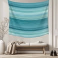 thumbnail image 5 of Teal Turquoise Aqua Ombre Tapestry for Bedroom Wall Hanging Tapestry, Contemporary Abstract Lines Ceiling Backdrop Tapestries Poster Blanket Wall Decor for Teens Room Living Room Dorm 55" x 73", 5 of 8