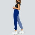 thumbnail image 6 of Sngxgn Women's Joggers Lightweight Hiking Pants Workout Lounge Casual Outdoor(Blue,S), 6 of 8